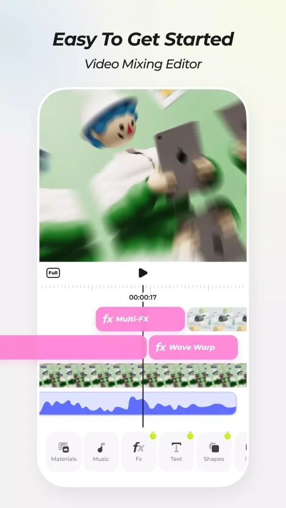 Capturas de tela do Blurrr