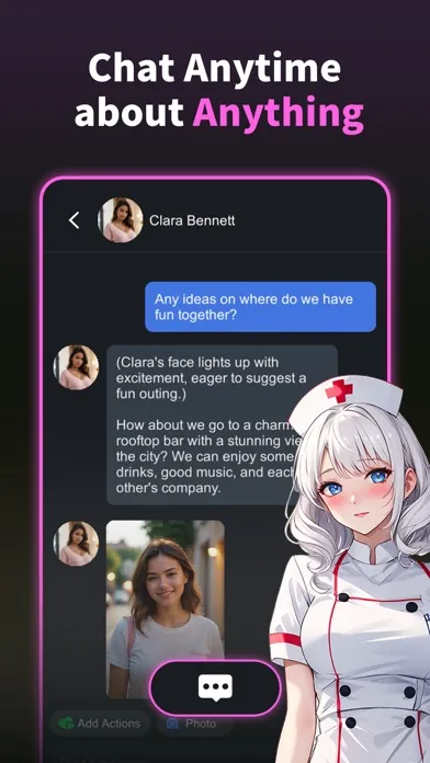 Tangkapan skrin Open Love - AI Girlfriend