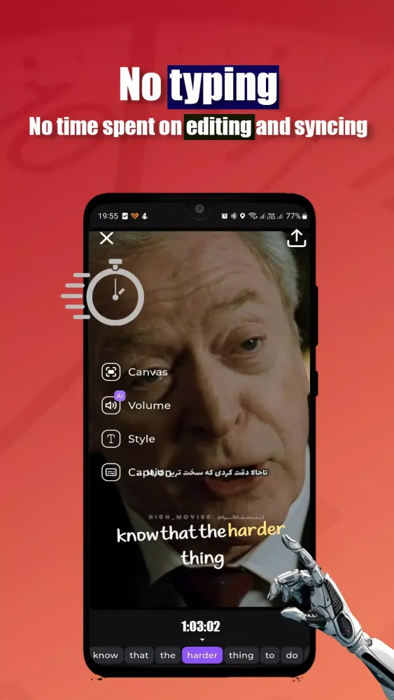 Captiono: AI Subtitles Screenshots