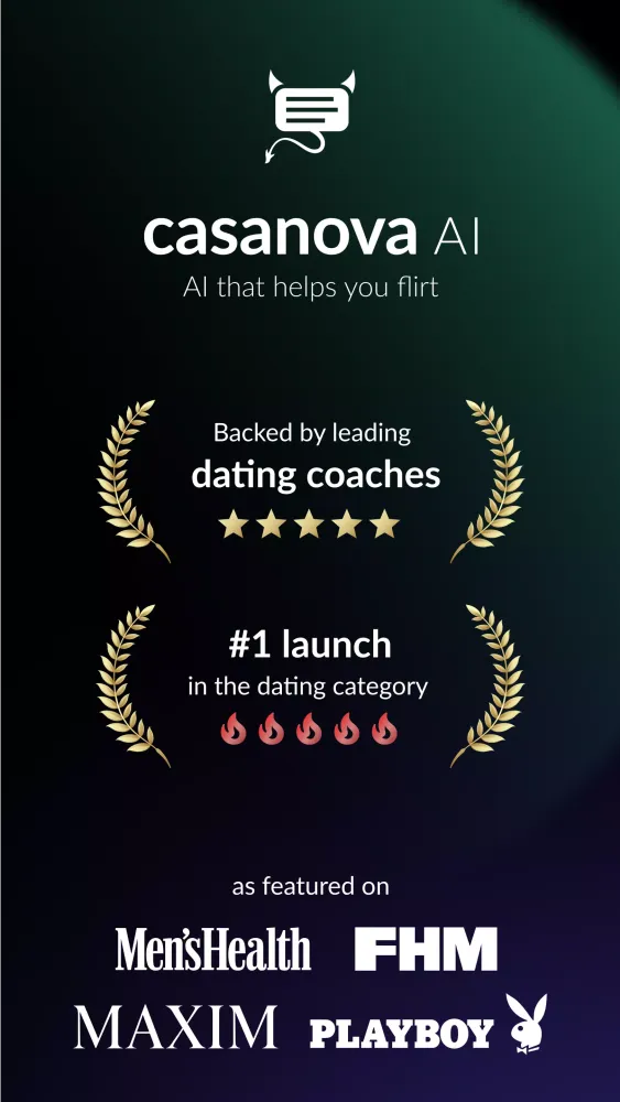 Zrzuty ekranu Casanova AI