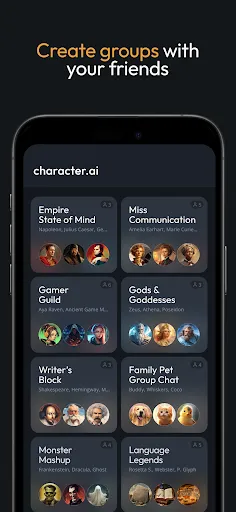 Character AI: AI-Powered Chat Screenshots