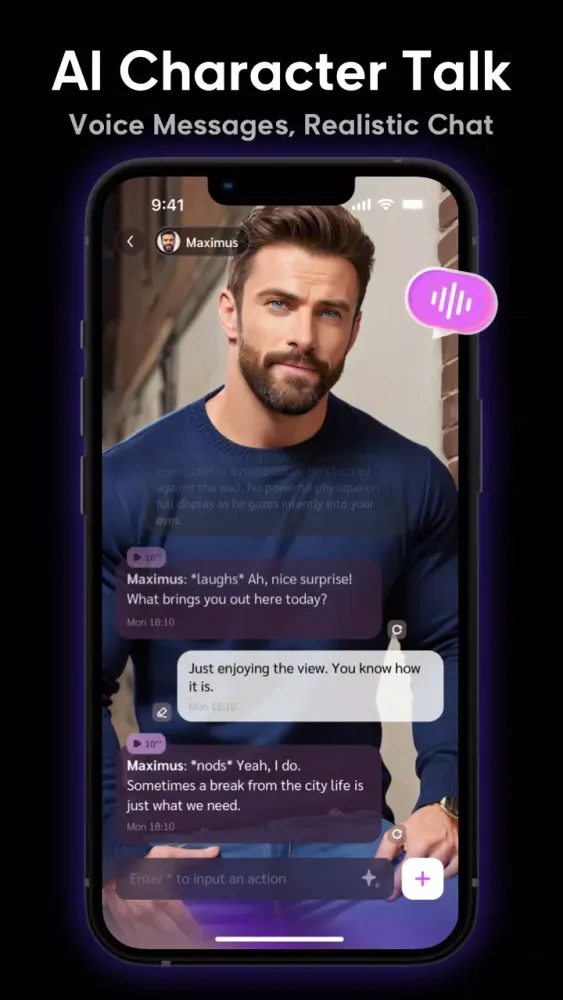 ภาพหน้าจอของ Kami-Fantasy AI Roleplay Mate
