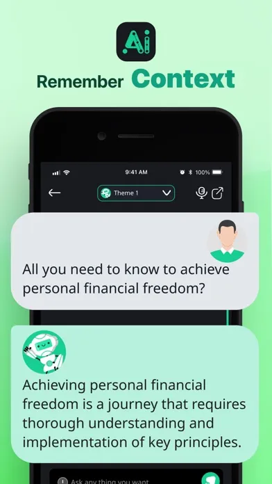 AI Chat Bot: Personalized Chat 스크린샷