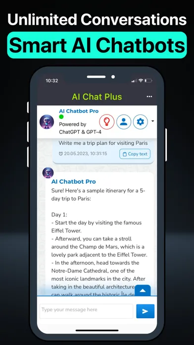 Captures d'écran de AI Agency - Talk To My Chatbot