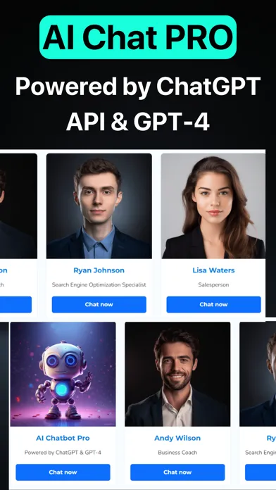 Captures d'écran de AI Agency - Talk To My Chatbot