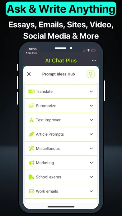 Captures d'écran de AI Agency - Talk To My Chatbot