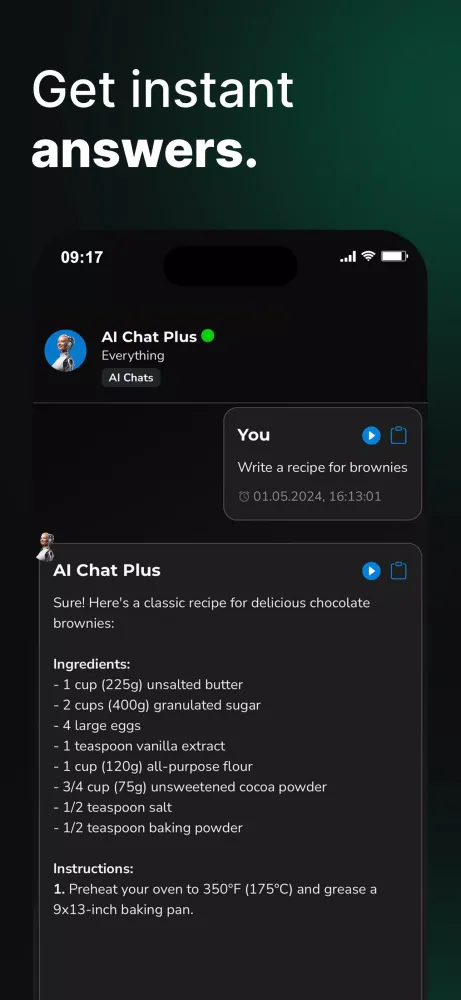 Ảnh chụp màn hình của AI Chat App - AI Chat bot