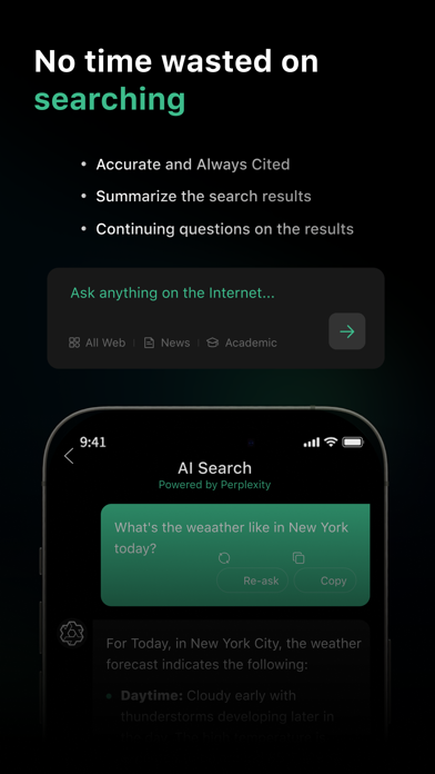 ChatMax: Ask AI Search Chatbot Screenshots
