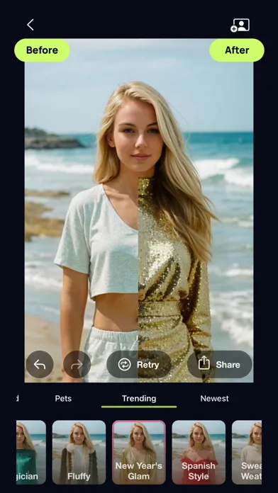 Ảnh chụp màn hình của Clothona: AI Clothes Changer