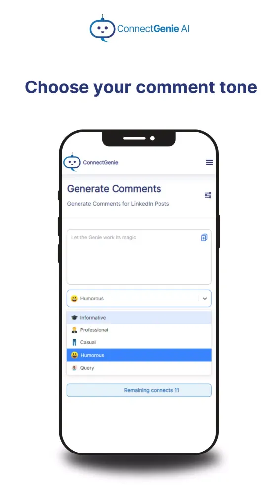 ConnectGenie AI Screenshots