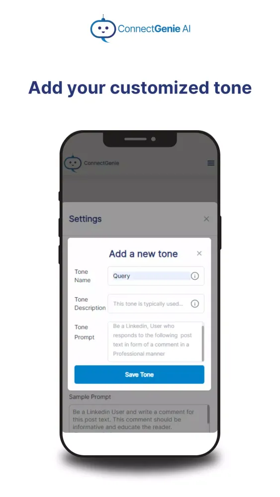 ConnectGenie AI Screenshots