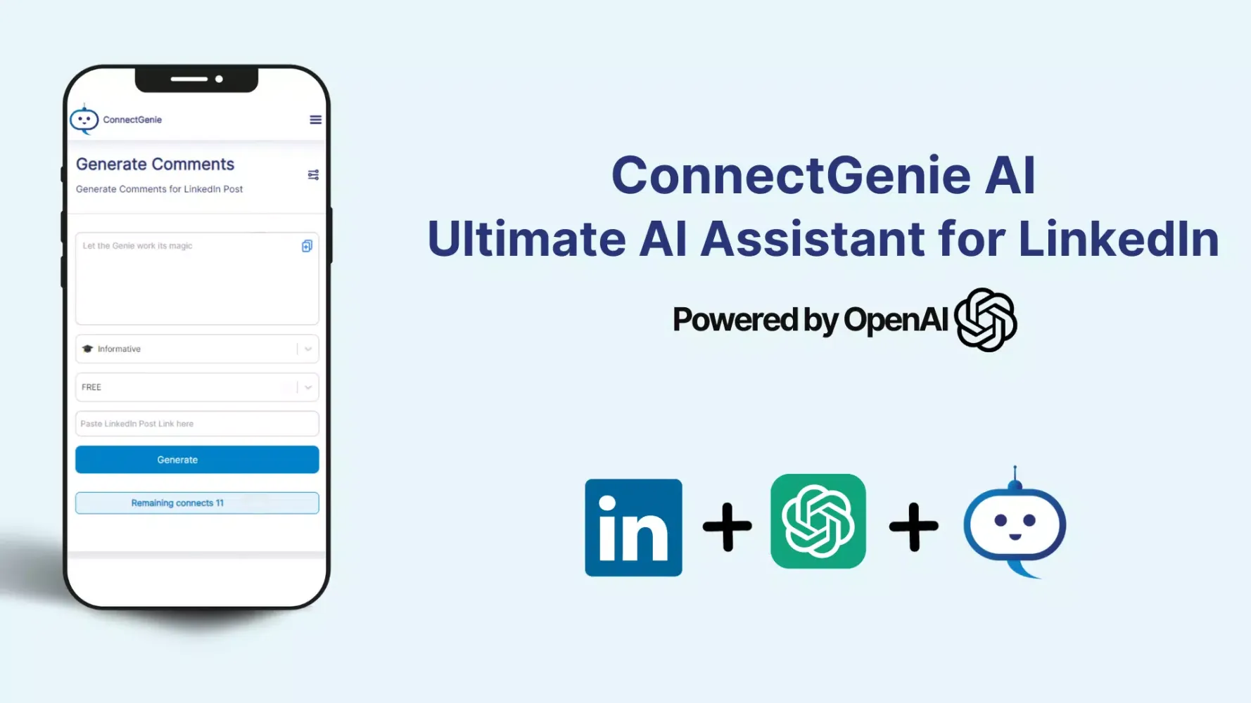 ConnectGenie AI Screenshots