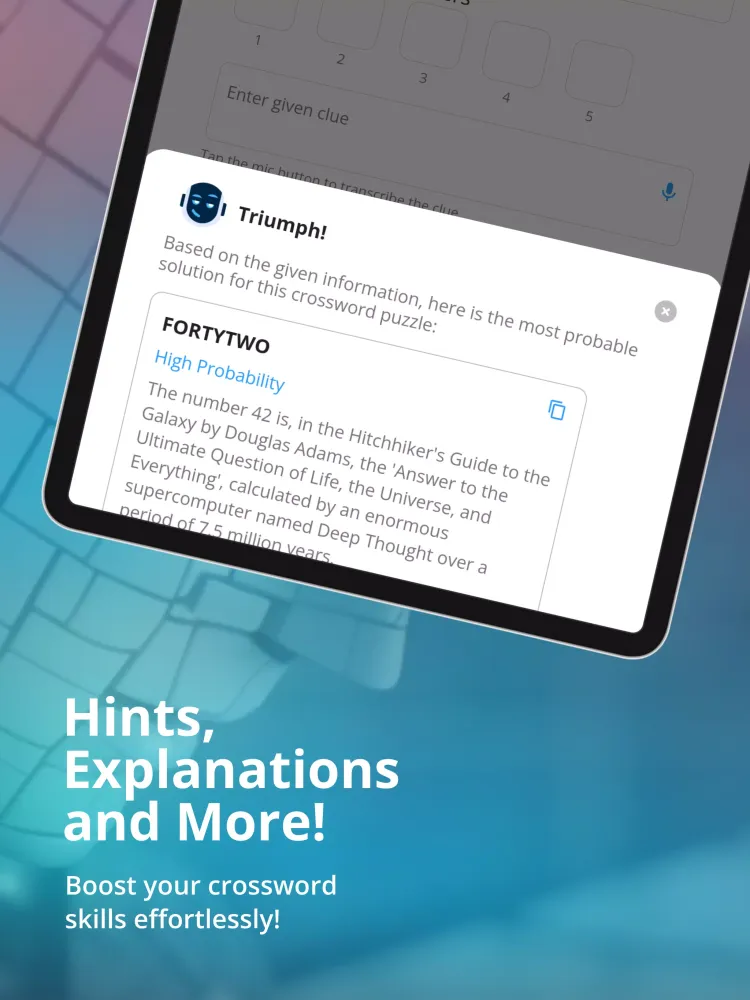 Crossword Solver AI Screenshots