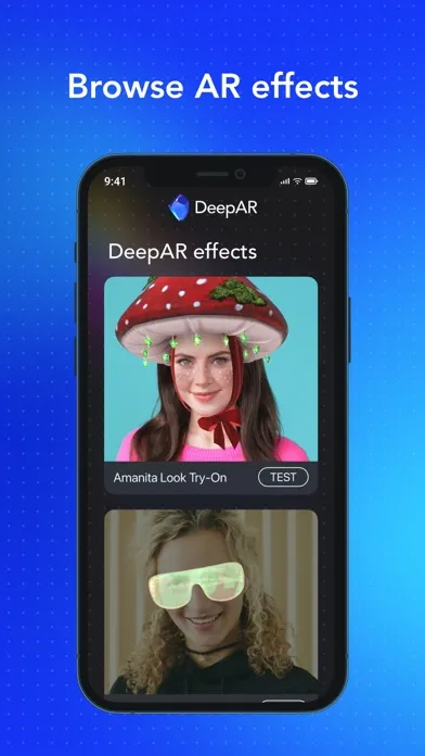 صور DeepAR Effect Tester