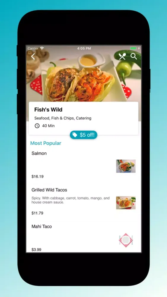 Capturas de pantalla de AutoX Food Delivery