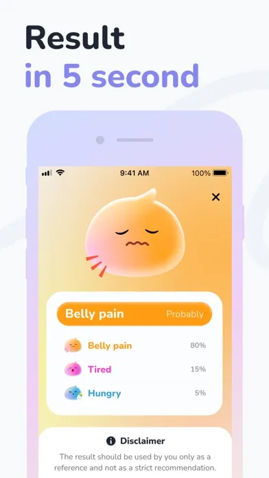 Capturas de pantalla de Cry Analyzer Baby Language AYA