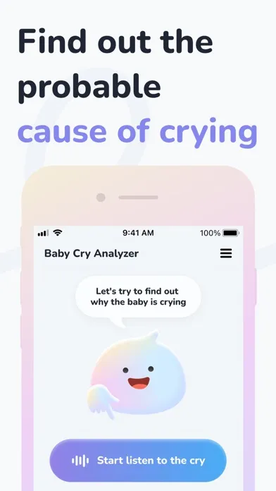 Capturas de pantalla de Cry Analyzer Baby Language AYA