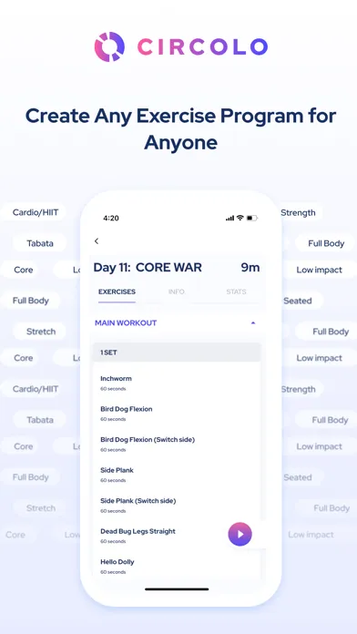 Ảnh chụp màn hình của Circolo - Virtual Platform
