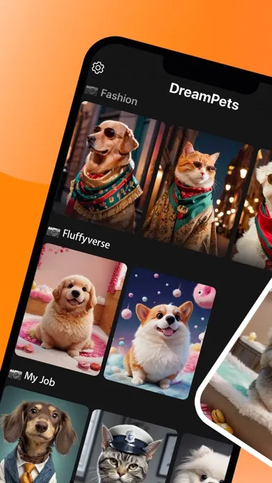 DreamPets: AI Pet Portrait 스크린샷