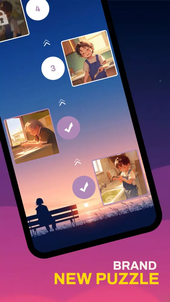 Cryptogram Word - Puzzles Game 스크린샷