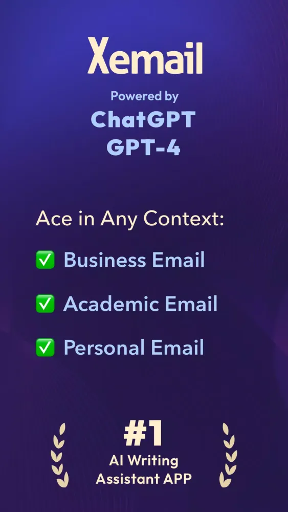 AI Email, Reply Writer: Xemail Screenshots