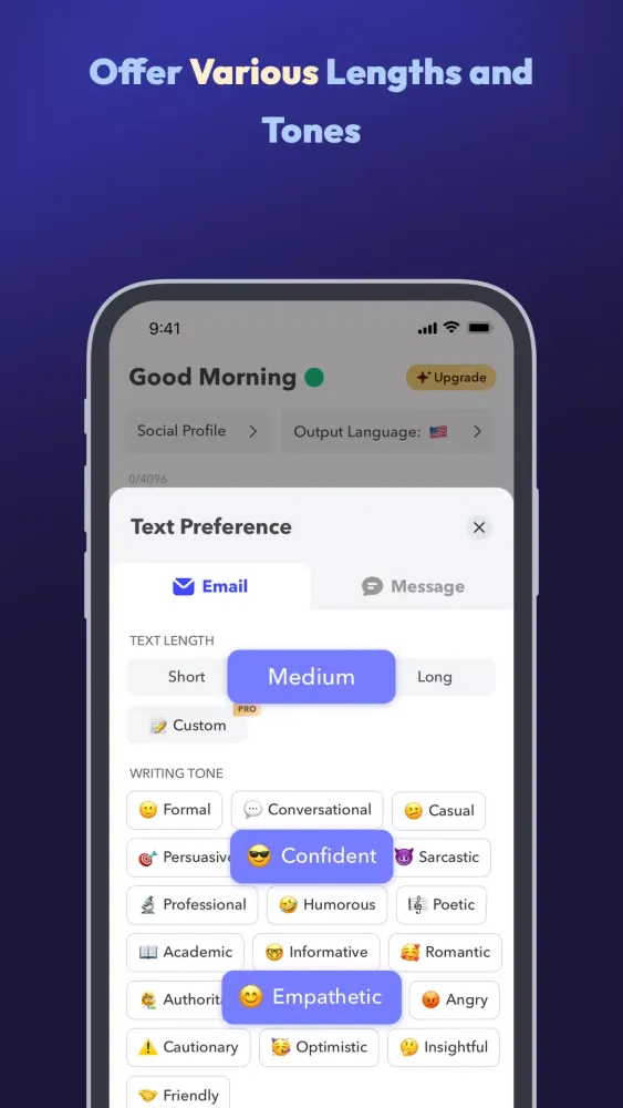 AI Email, Reply Writer: Xemail Screenshots