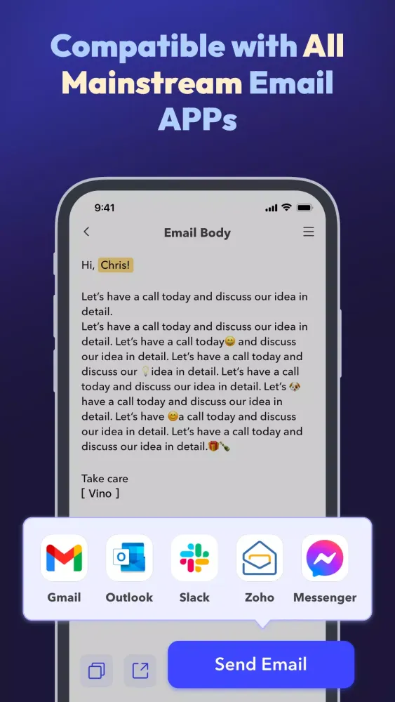 AI Email, Reply Writer: Xemail Screenshots