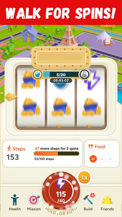 Screenshot di Lucky Fit: Get Fit Win Big