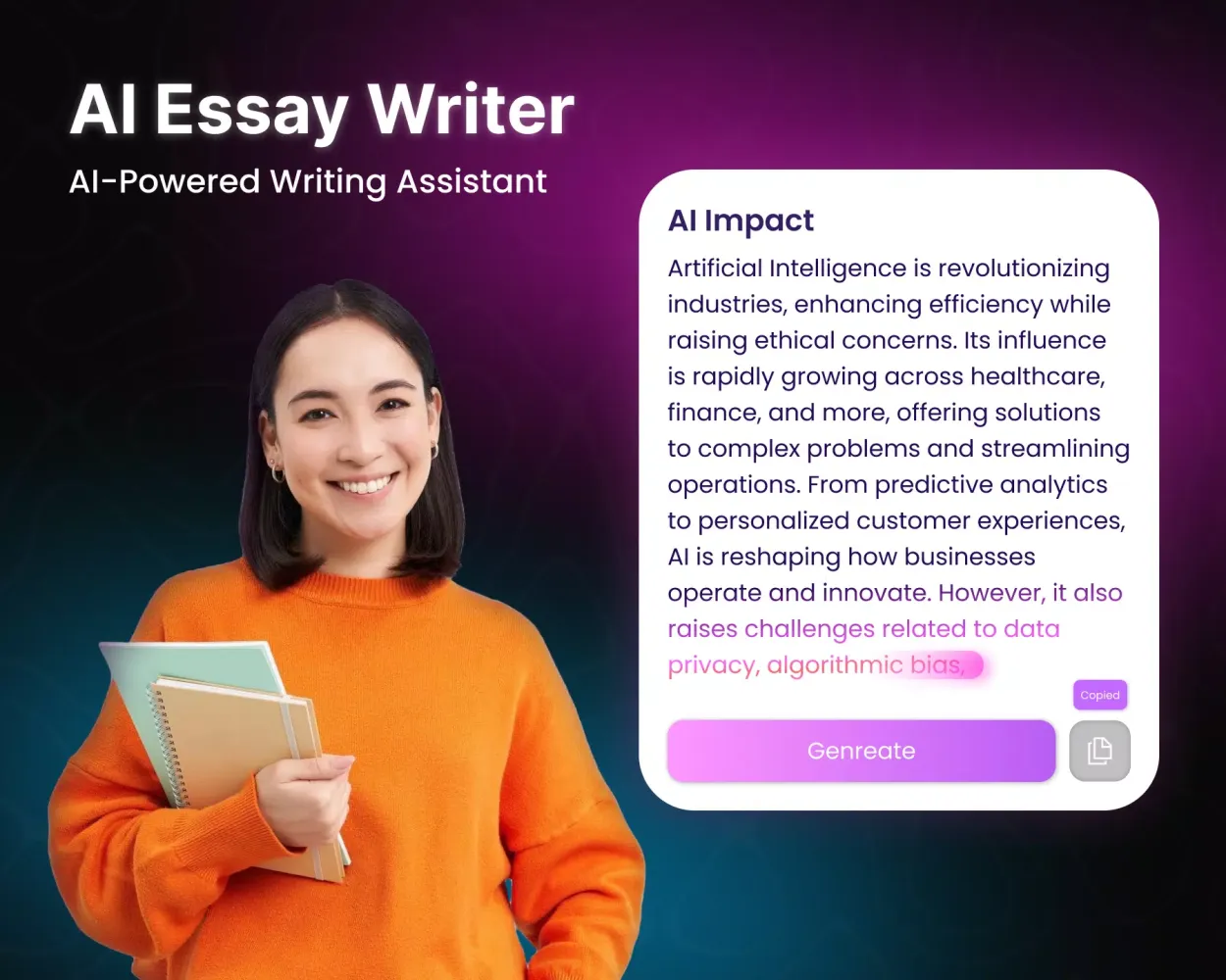 Capturas de pantalla de ASK AI Essay Writer with GPT