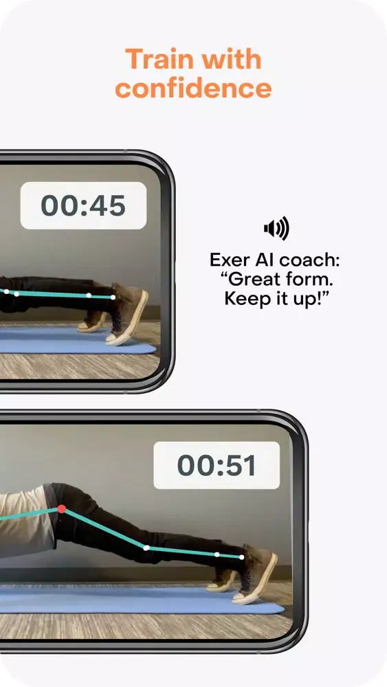 Скриншоты Perfect Plank by Exer
