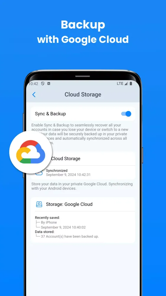 Authenticator Screenshots