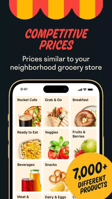 Food Rocket - Grocery Delivery スクリーンショット