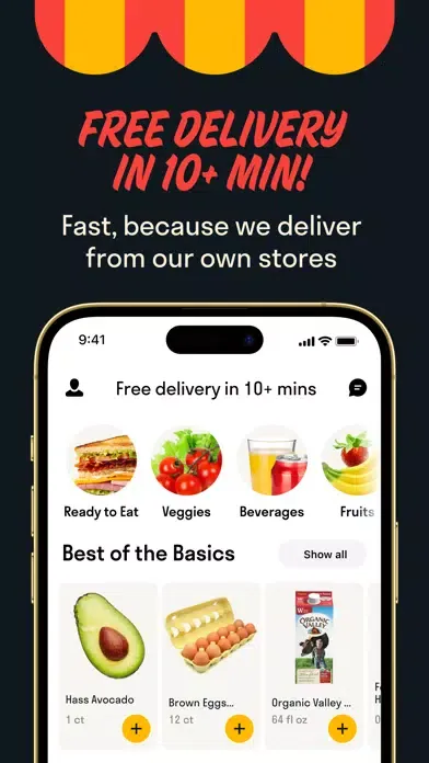 Food Rocket - Grocery Delivery スクリーンショット