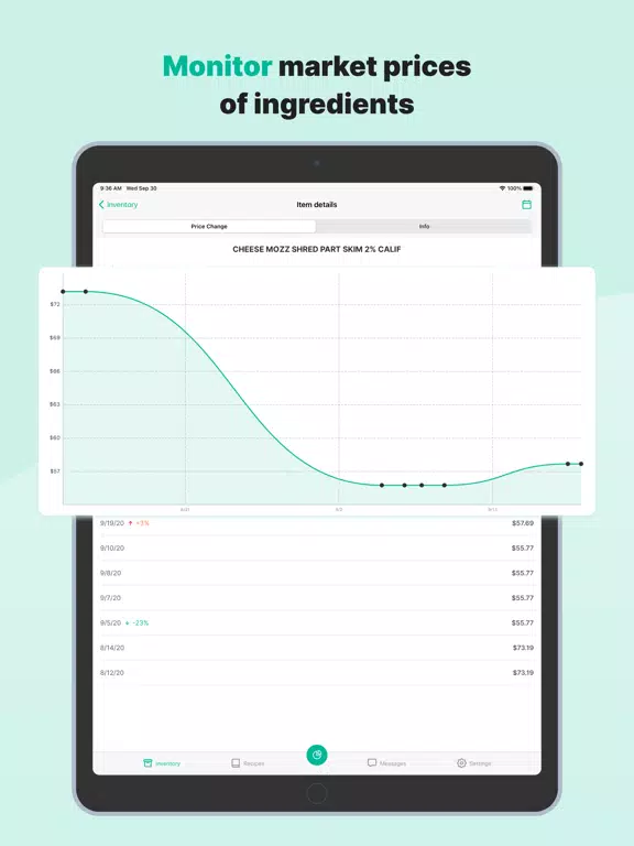 Foody: order management iPad 应用截图