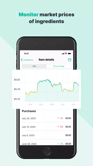 Foody: order management应用截图