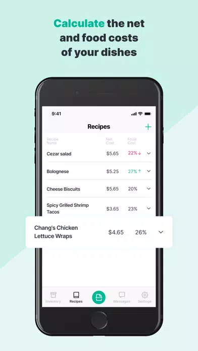 Foody: order management应用截图