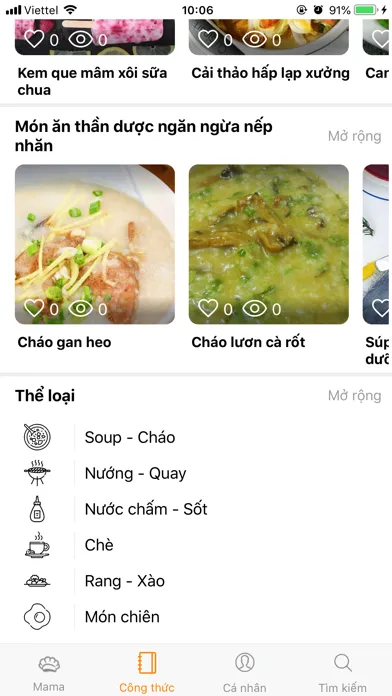 Capturas de tela do Mama - Trợ lý nội trợ