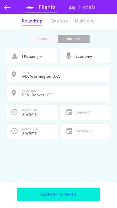 صور Routespring BusinessTravel App