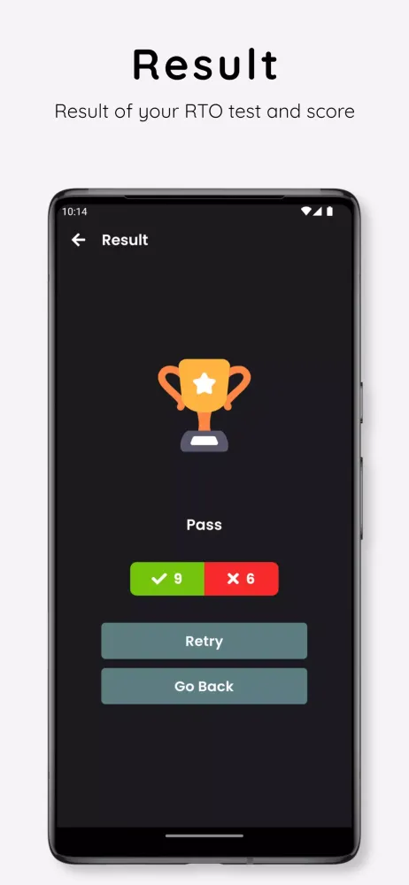 RTO Exam 2024 Screenshots