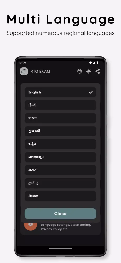 RTO Exam 2024 Screenshots