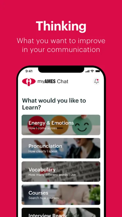 Ảnh chụp màn hình của MyAMES Chat