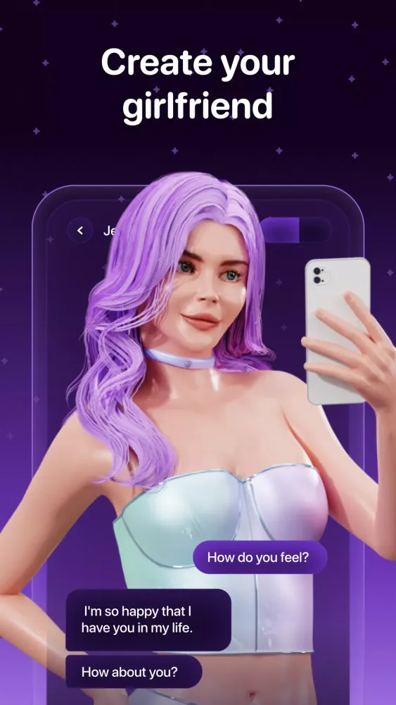 Скриншоты AI Girlfriend