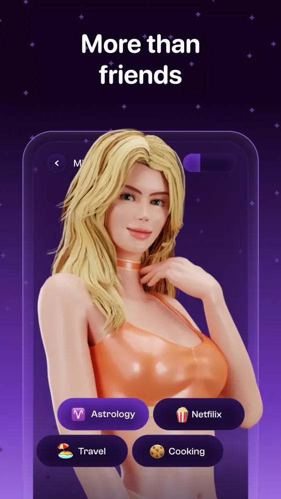Скриншоты AI Girlfriend