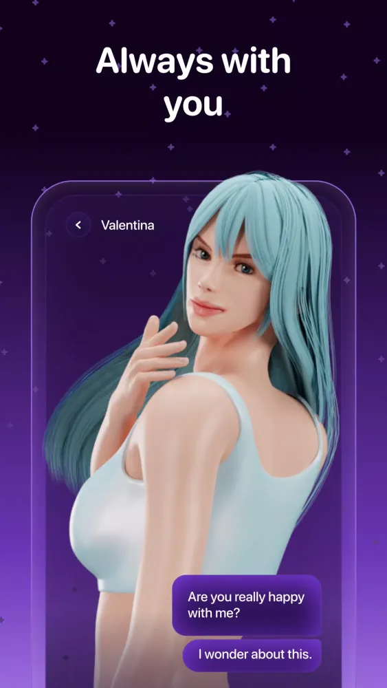 Скриншоты AI Girlfriend