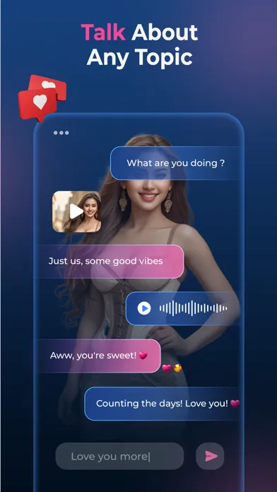 تصاویر MyGirl: AI Girlfriend Chat
