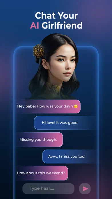 تصاویر MyGirl: AI Girlfriend Chat