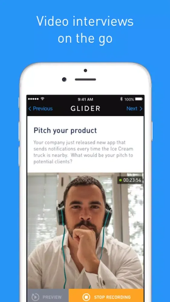 Capturas de pantalla de Glider Screen