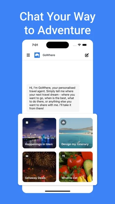 GoWhere.AI - Your Travel Agent Ekran Görüntüleri