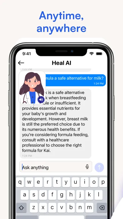 Zrzuty ekranu Heal: Pregnancy & Baby Care
