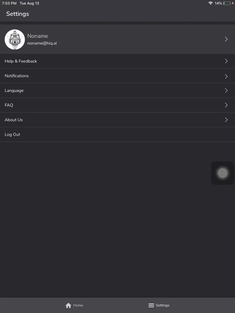 Home IQ - Smart Controller iPad  Ekran Görüntüleri